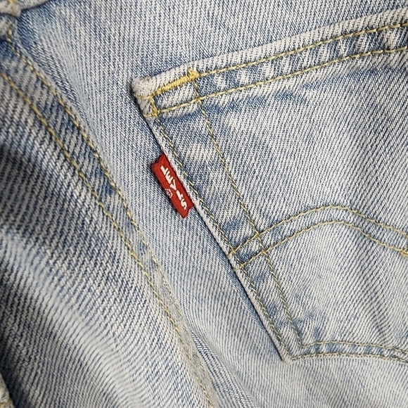 big E "LEVI" overall jeans, size 25 - Picture 6 of 6